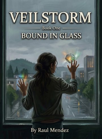 Original cover for Bound in Glass